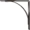 Ekena Millwork Morris Steel Bracket, Hammered Dark Bronze 3"W x 12"D x 12"H BKTM03X12X12MOHDB - alternate 4
